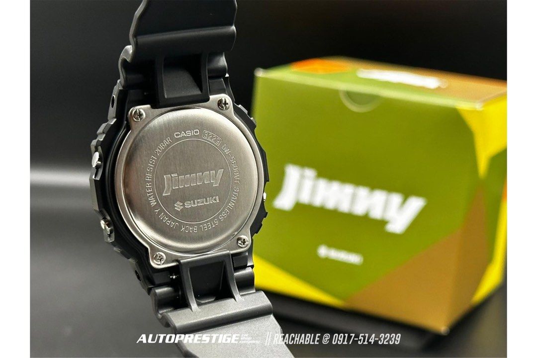 珍しい SUZUKI JIMNY×CASIO G-SHOCK DW-5600 腕時計(デジタル