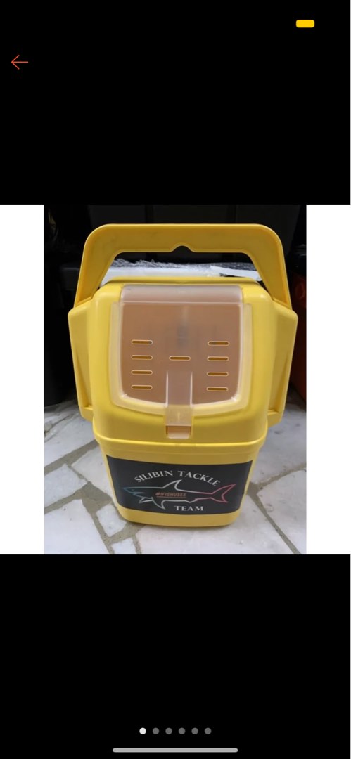 Live bait box for fishing, Sports Equipment, Fishing on Carousell