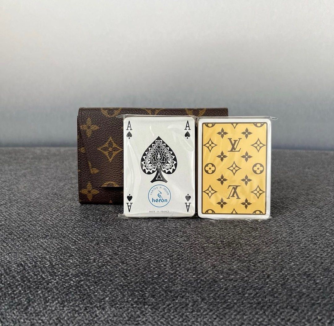 Vintage Louis Vuitton Monogram Playing Cards Set  Vintage louis vuitton, Louis  vuitton monogram, Monogram