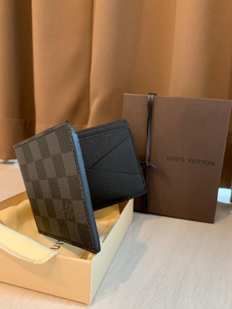 Slender Wallet Damier Graphite Canvas - Wallets and Small Leather Goods, LOUIS VUITTON