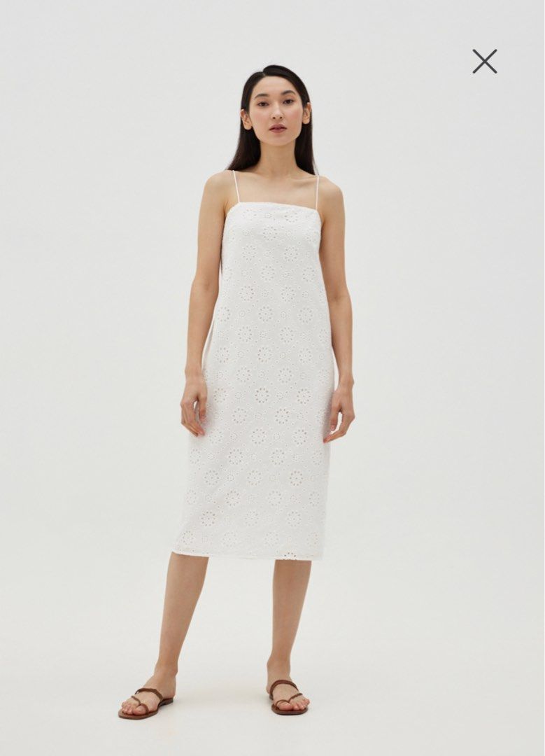 Love Bonito Sevilla Broderie A line Dress UK 8 Women s Fashion