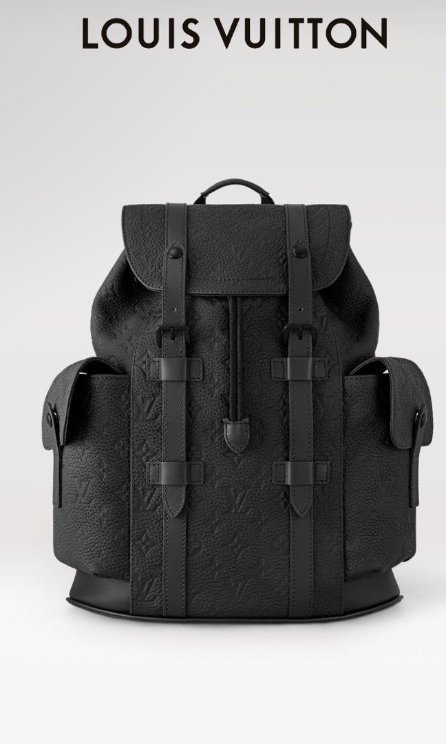 Christopher MM Monogram Taurillon Leather - Men - Bags