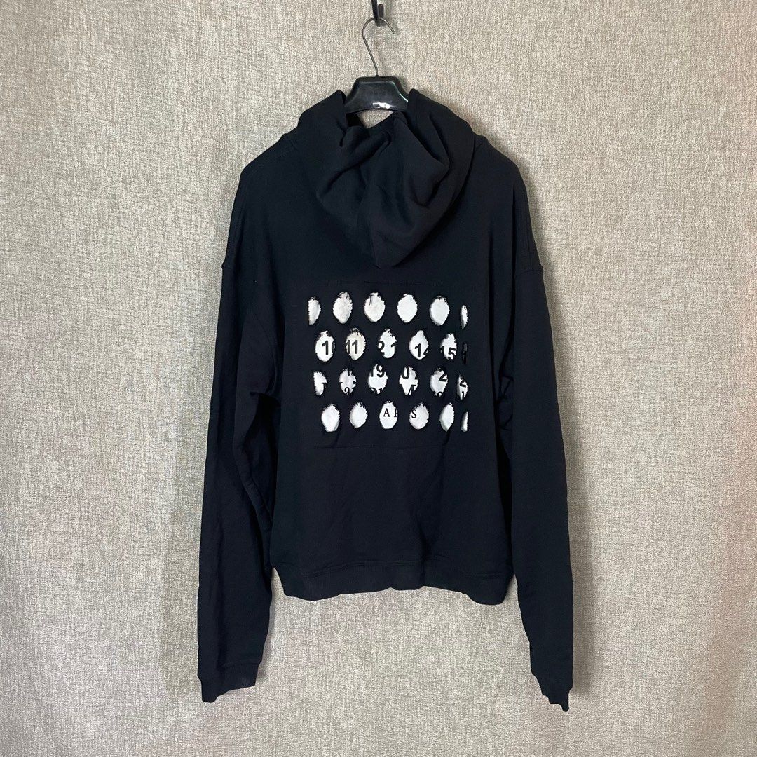 Maison margiela hole hoodie clearance