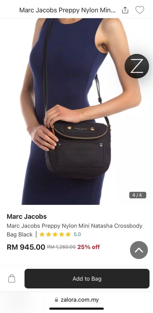 Preppy nylon mini natasha crossbody sales bag