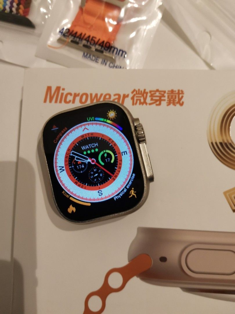 Microwear 9 Watch Ultra 8 ultra, Mobile Phones & Gadgets, Wearables ...