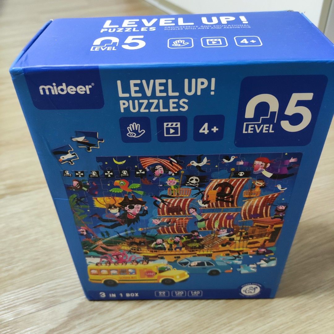 Mideer Level Up Puzzles, Hobbies & Toys, Toys & Games on Carousell