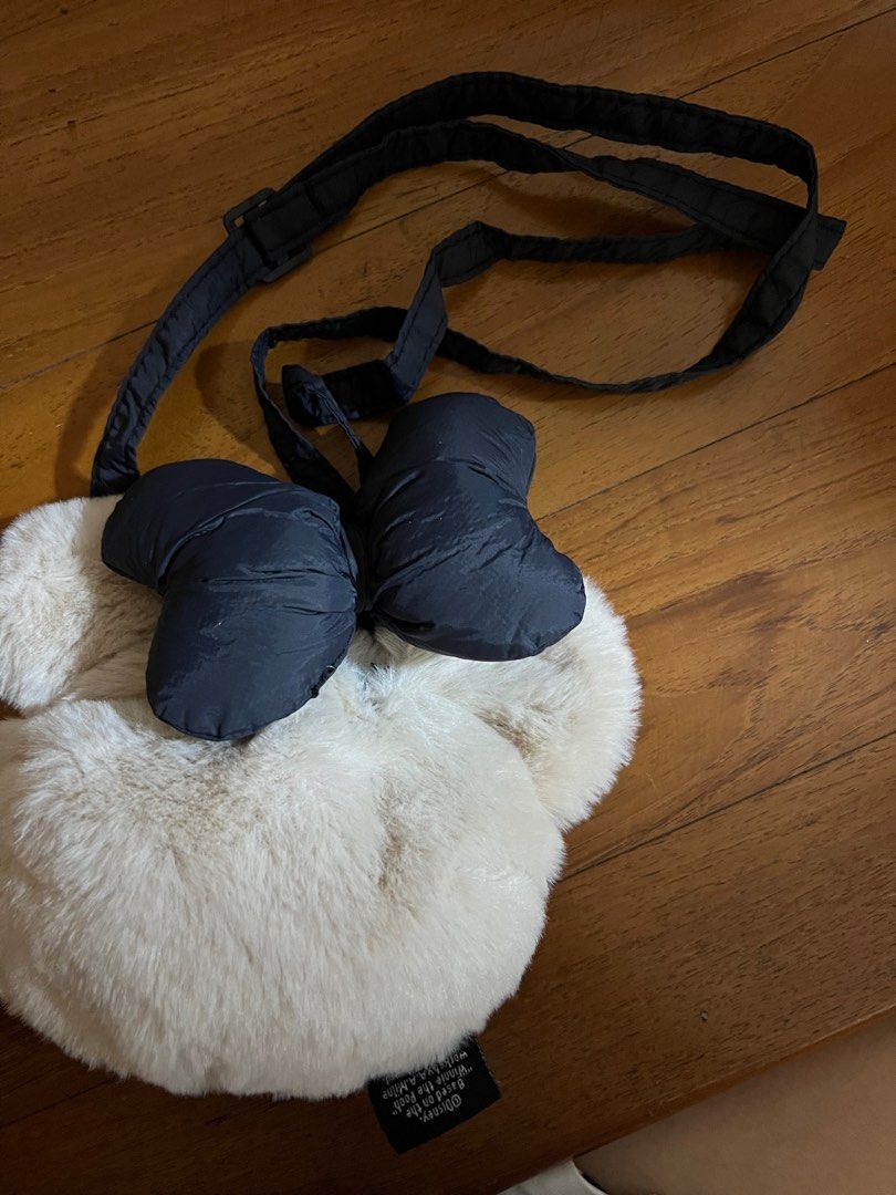 Minnie Mouse Zara Furry Sling Bag, Babies & Kids, Babies & Kids Fashion