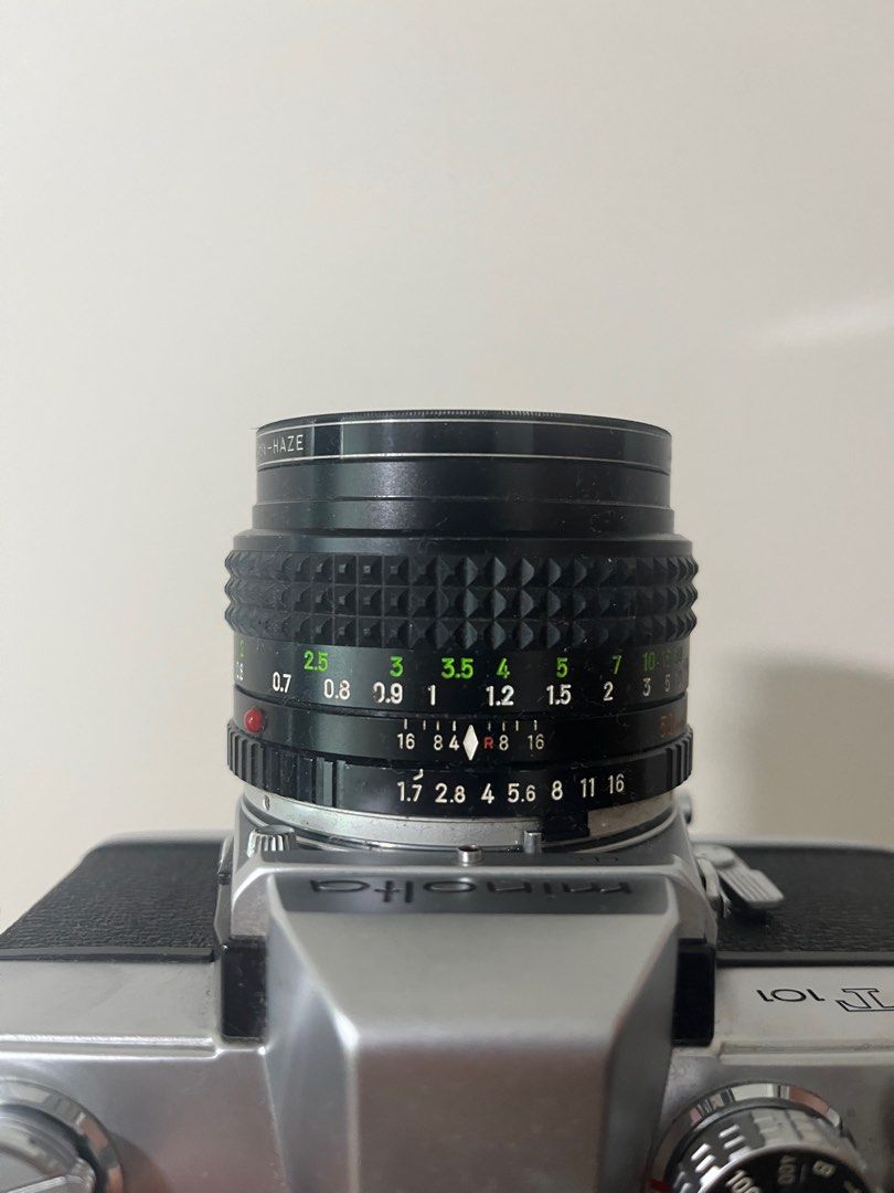Minolta SRT101 (lightmeter working), Photography, Cameras on Carousell