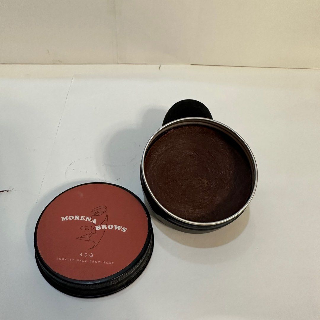 MORENA BROWS Brow Soap (Category: Makeup) located in Rizal. Submitted by maeminishop (Listing ID 1240414052, Image 1). Description: ITEM: ✨ 40 G but lightly used ✨ No original spoolie but can add small spoolie as free ✨ No Box , sold as product only RFS: Decluttering 📍 Taytay Rizal Shipping via Gogoxpress (80 pesos if to MM or Greater Manila) and can accommodate lalamove/grab. ❌ No Shopee Checkout ❌ MOP: 💸 Gcash, Bpi, Bdo, Maya .