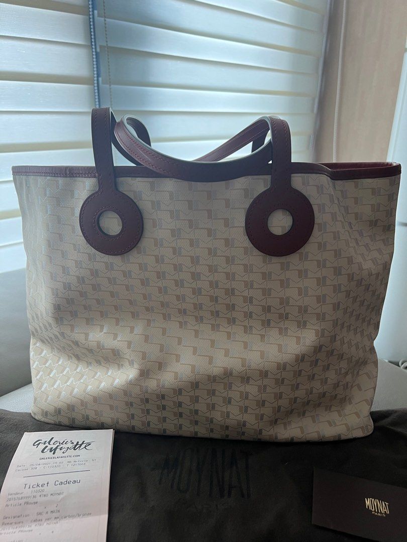 Moynat Oh! Tote Ruban Duo MM, Luxury, Bags & Wallets on Carousell