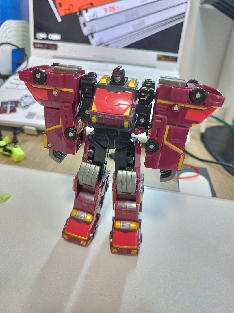 Mrr Machine Robo Rescue Bl Hyper Fire Robo Vintage Go Bots Transforming Toys Hobbies And Toys 