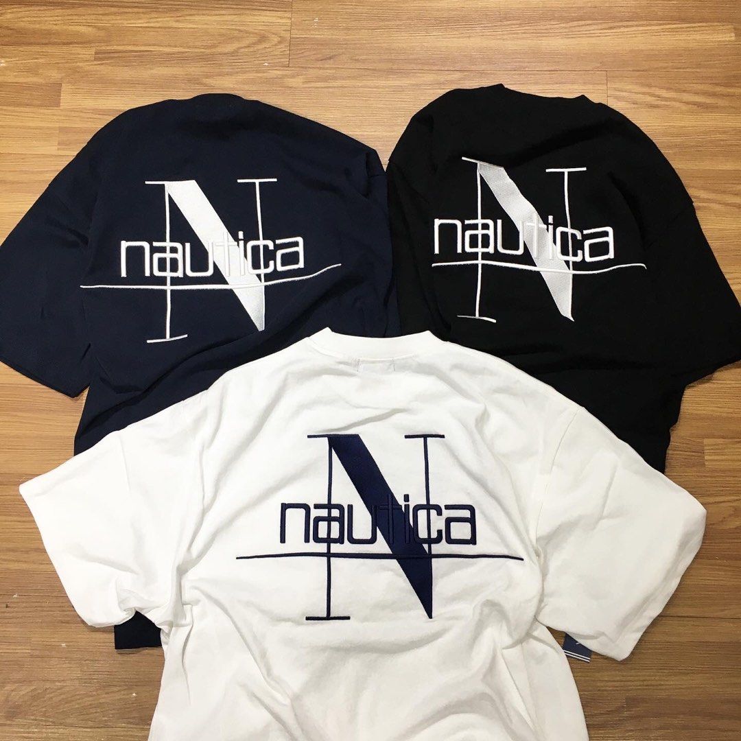 Nautica JP Back Embroidery Pocket SS tee essentials Wtaps cahlumn, 男裝,  上身及套裝, T-shirt、恤衫、有領衫- Carousell