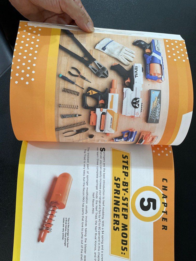 Nerf blaster modification guide, Hobbies & Toys, Books & Magazines
