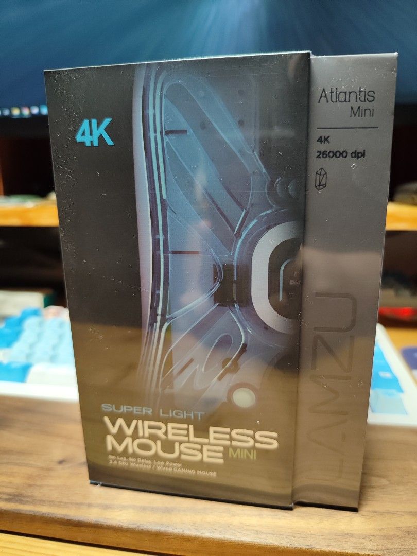 NEW ARRIVAL : Lamzu Atlantis Mini 4K Gaming Mouse (carbon black ...