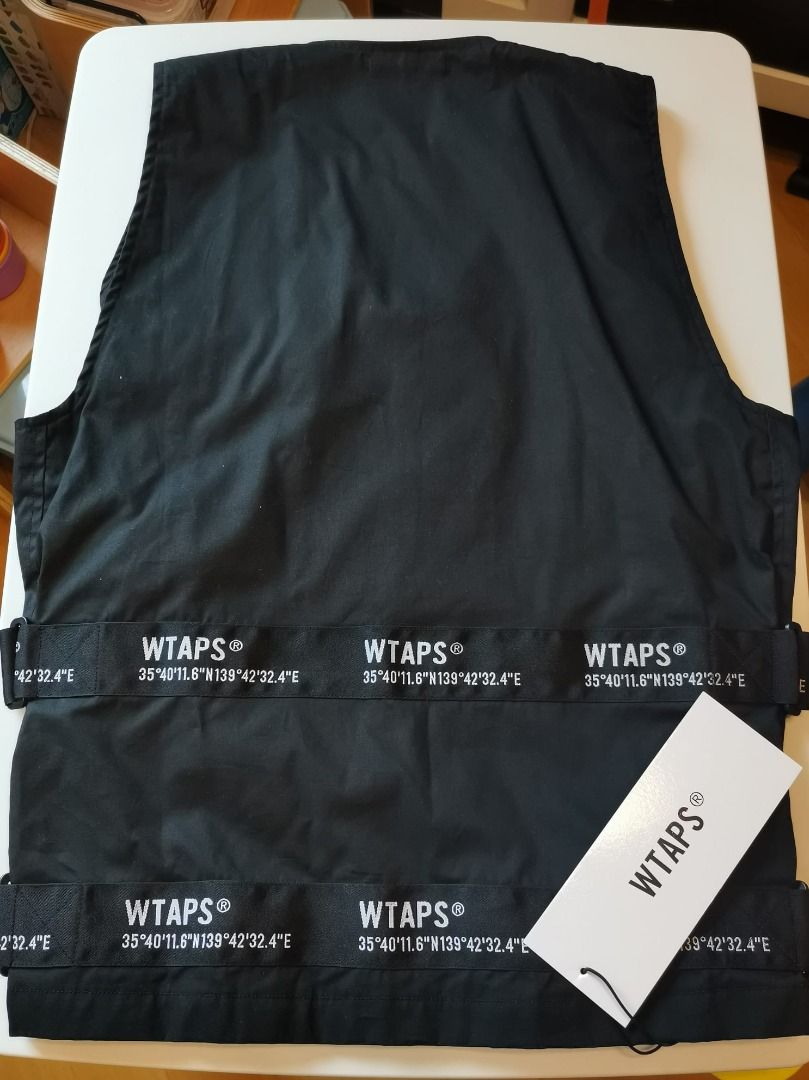 NEW WTAPS 22FW HAGGERZ/ VEST / COTTON. POPLIN 222WVDT-JKM01 軍事