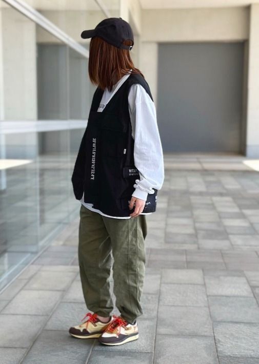 NEW WTAPS 22FW HAGGERZ/ VEST / COTTON. POPLIN 222WVDT-JKM01 軍事 