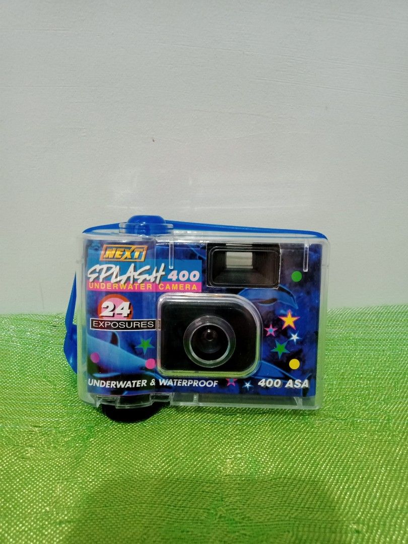 Next splash 400 underwater camera (Category: Cameras) located in Quezon City. Submitted by mhoniqvela04 (Listing ID 1240538943, Image 1). Description: Brandnew NO ISSUE 100% working Actual Pic posted.