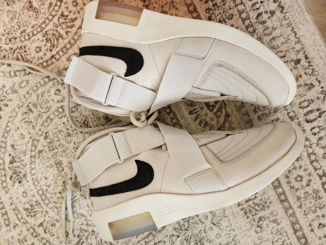 WTS WTT Nike air fear of god raid Light bone Men s Fashion