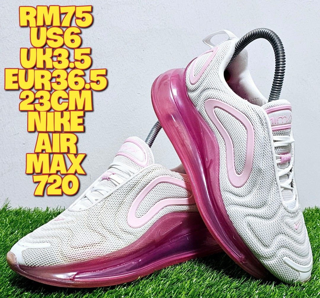 Pink and clearance white nike 720