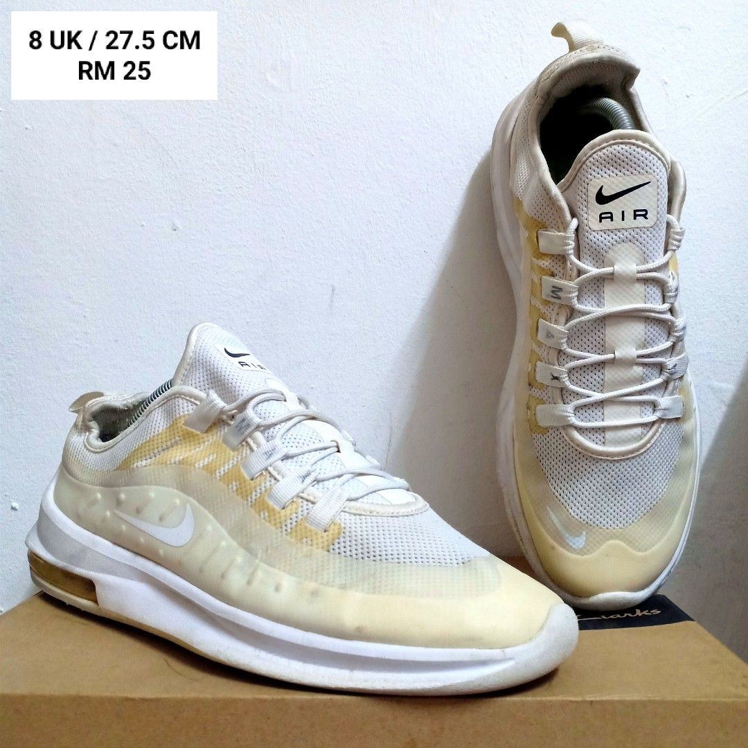 Nike air max deals axis white gold