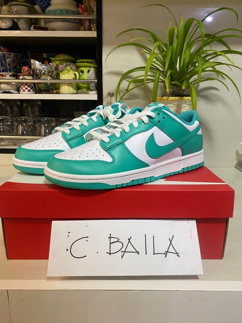 dunk clear jade stockx