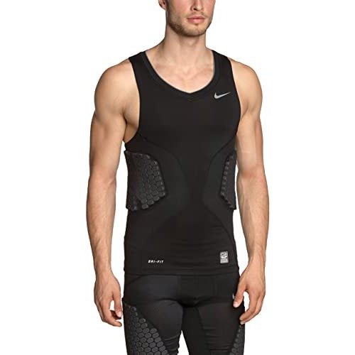 NIKE PRO COMBAT HYPERSTRONG PADDED COMPRESSION BASKETBALL TANK 503317 010,  Men's Fashion, Activewear on Carousell