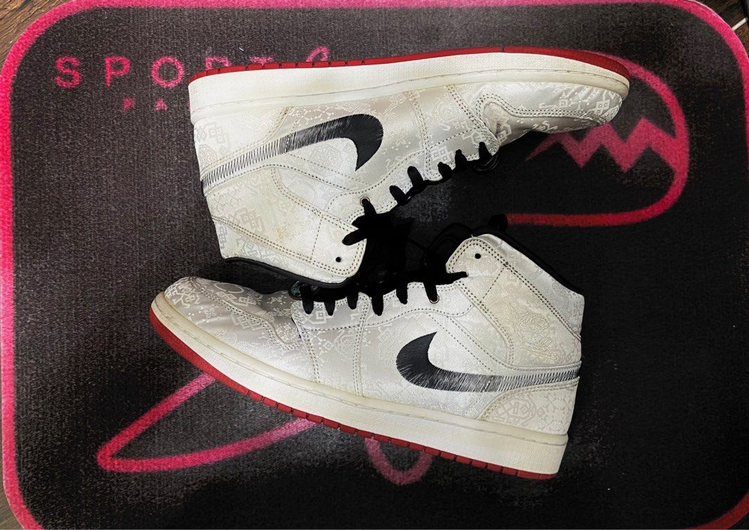 Nike x Edison Chan Fearless Air Jordan mid Clot, 男裝, 鞋, 波鞋