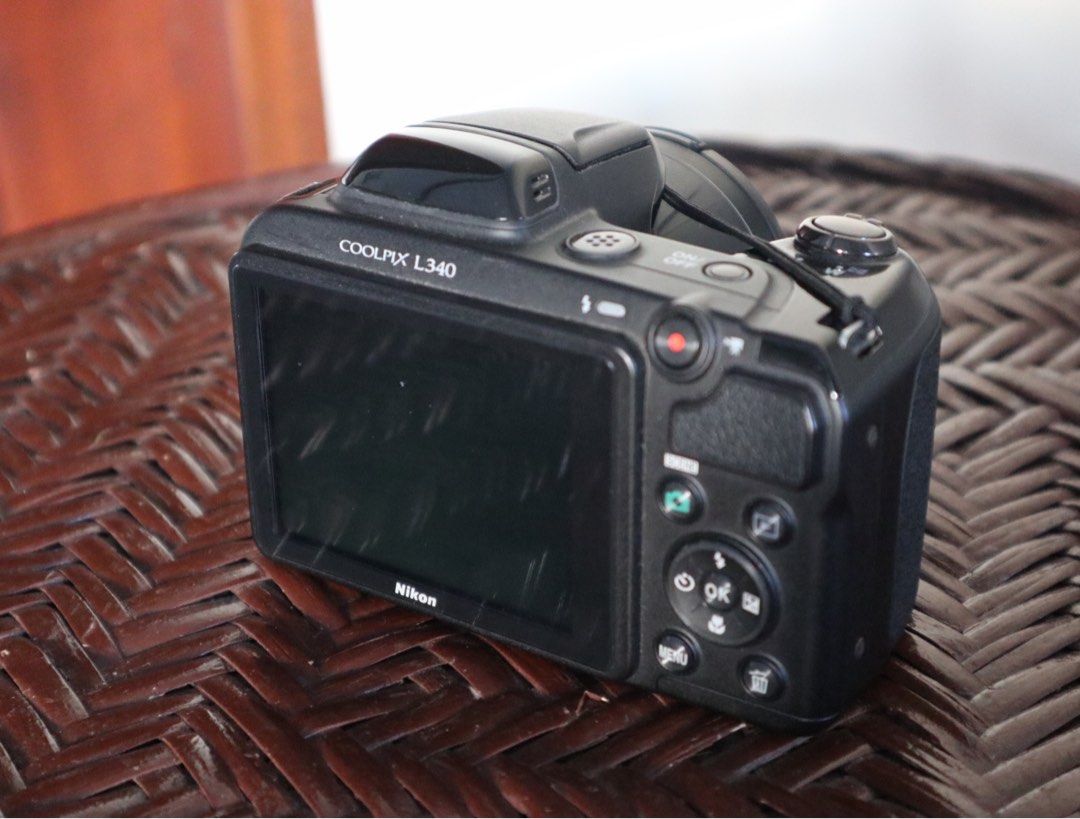 Nikon Coolpix L340 Compact Digital Camera, Photography, Cameras on Carousell