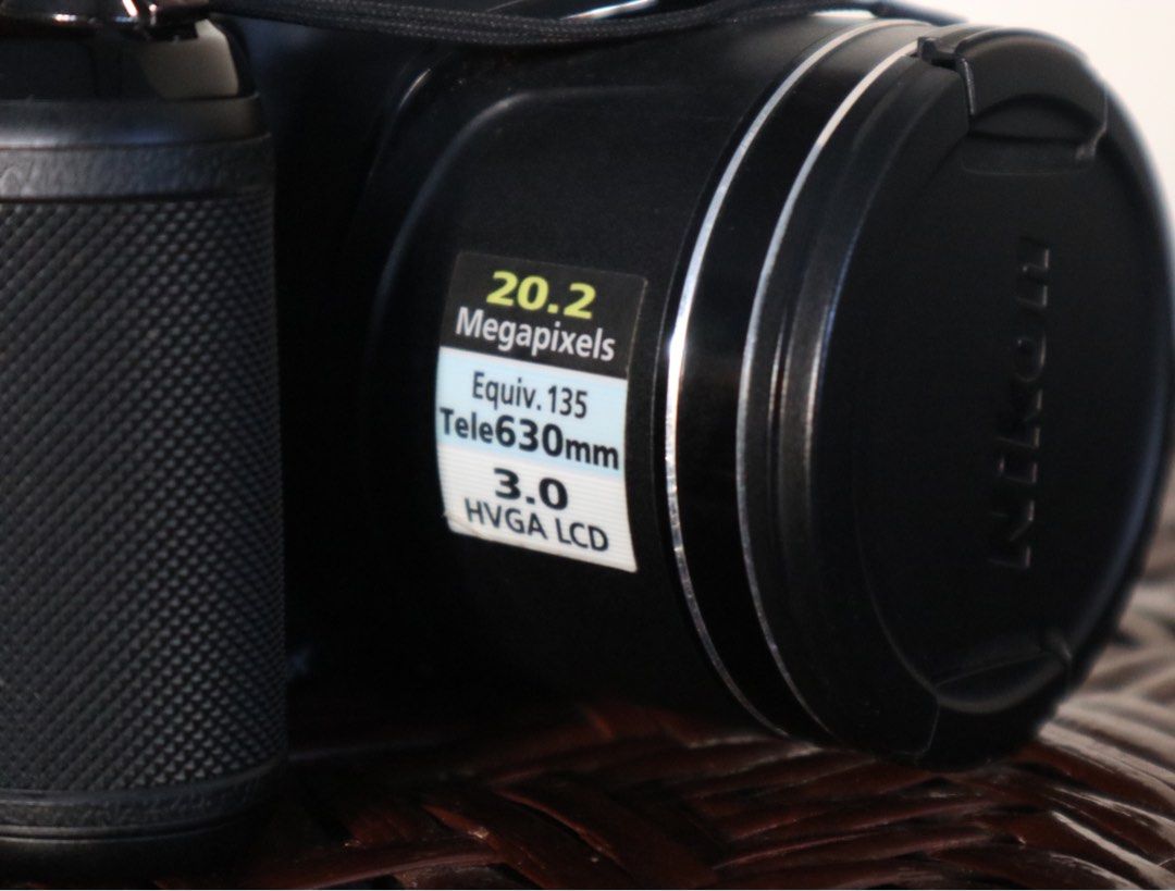 Nikon Coolpix L340 Compact Digital Camera, Photography, Cameras on Carousell