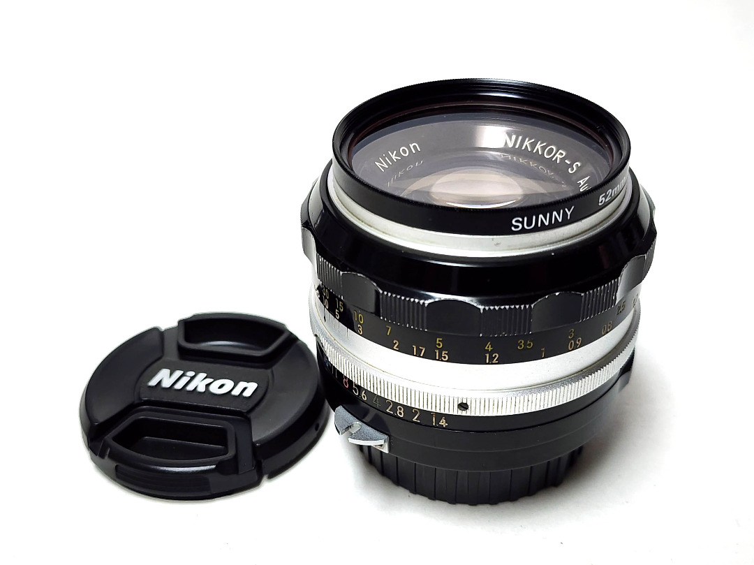 Nikon Nikkor-S. Auto 50mm f1.4 Non-ai Lens, 攝影器材, 鏡頭及裝備