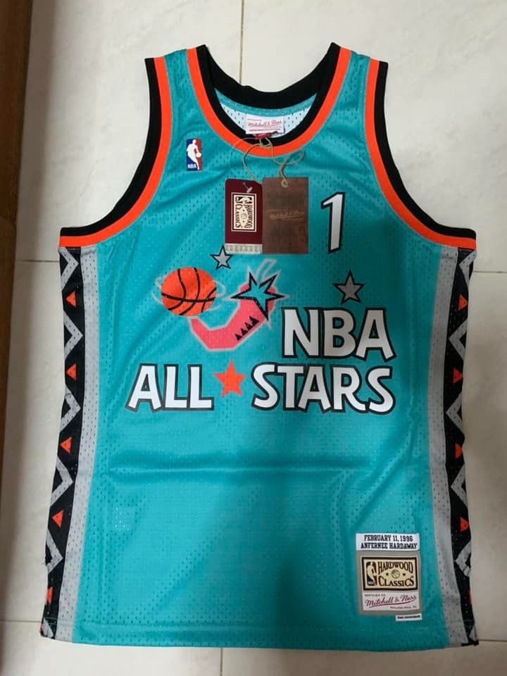 100% Authentic Mitchell & Ness NBA 1996 All-Star Game Shorts Sz 52 XXL