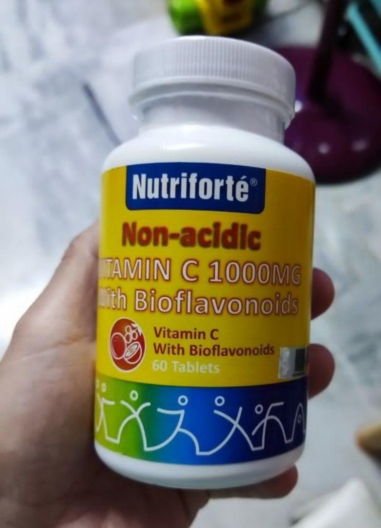 Nutriforte nonacidic vitamin C, Health & Nutrition, Health Supplements