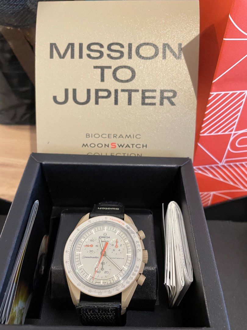 買い誠実 OMEGA sanatom様Switch MISSION JUPITER TO 腕時計(デジタル