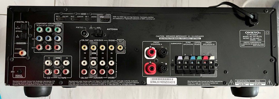 Originale Onkyo RC-505M Telecomando Per DR-L 50 Home Theater