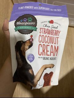 Organic vegan non-allergic dog biscuits treats coconut based