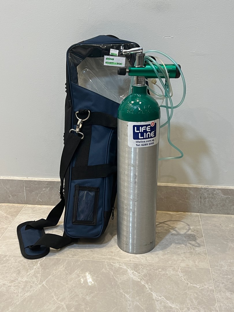 Oxygen Therapy Set, Health & Nutrition, Assistive & Rehabilatory Aids