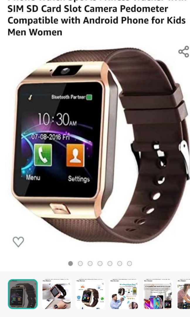 Padgene DZ09 smart watch