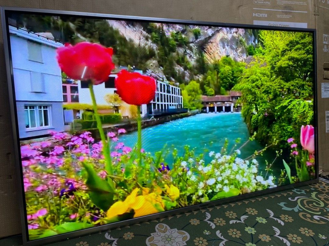 Panasonic smart TV 55 inch, TV & Home Appliances, TV & Entertainment, TV on Carousell