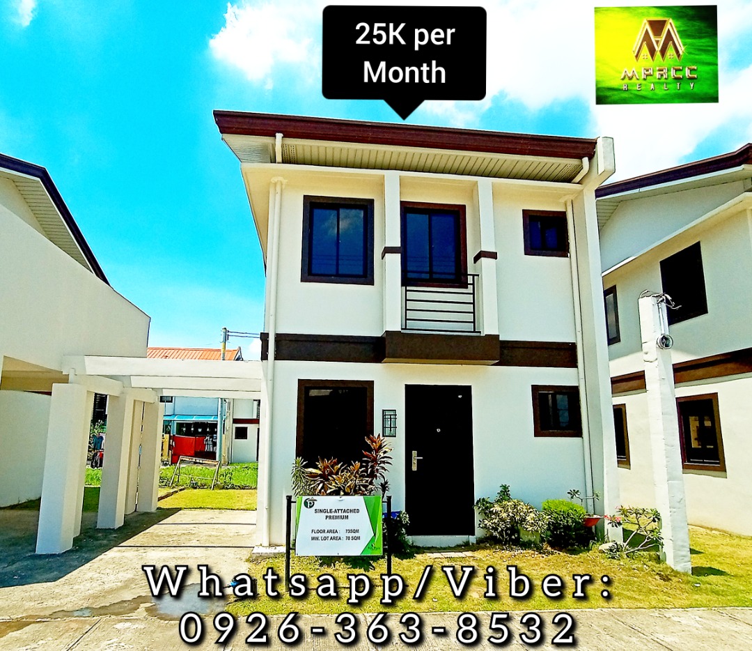 Ready for occupancy 2bedrooms House and Lot for sale in San fernando