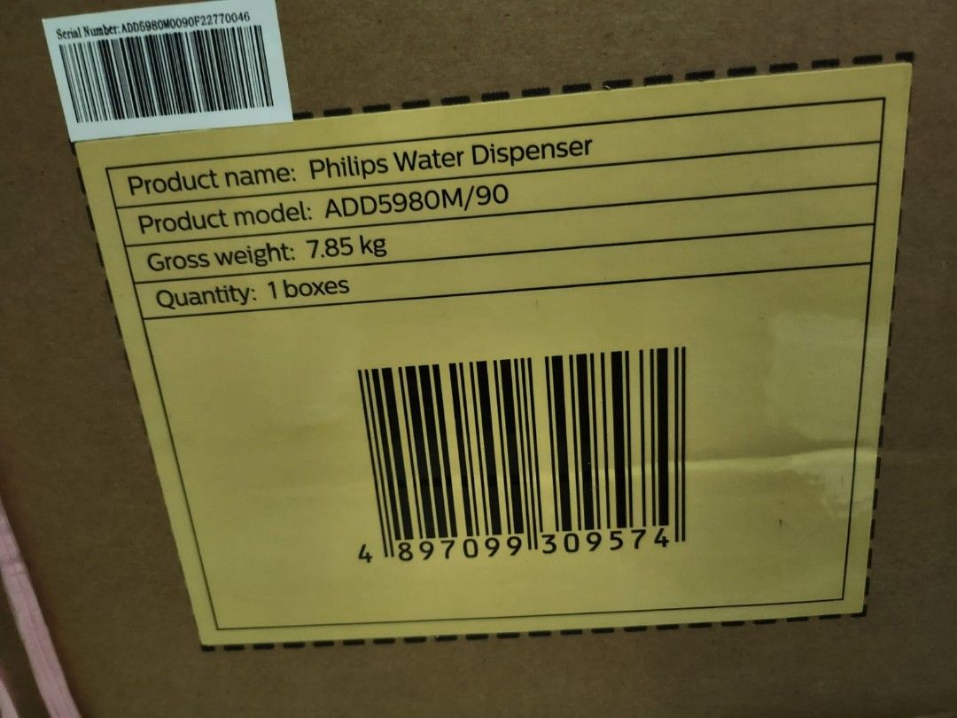 Philips AllinOne Water Dispenser ADD5980M/90, TV & Home Appliances