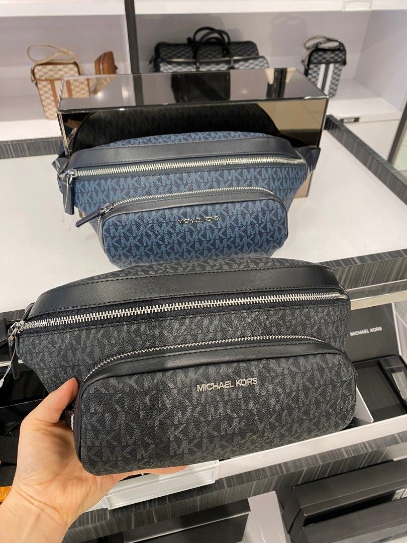 PO Michael Kors chest bag sling pack Men s Fashion Bags Belt bags Clutches and Pouches on Carousell