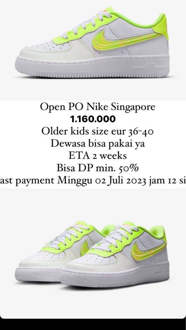 nike air force 270 singapore