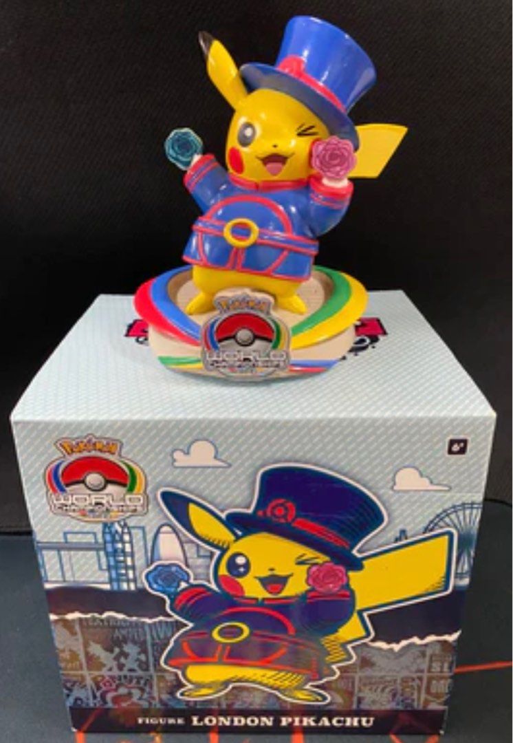 ピカチュウ フィギュア ロンドン WCS2022 Pokemon Center 2022 Exclusive Pikachu Figure World