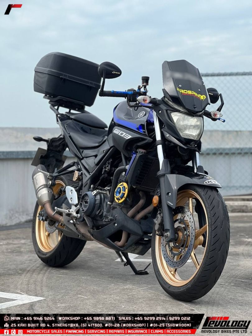 Used yamaha mt 03 for shop sale