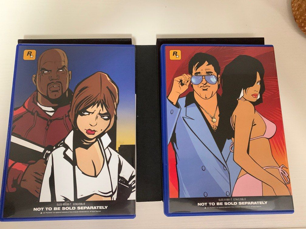 Grand Theft Auto III Double Pack Sony PlayStation 2 PS2 Bon état
