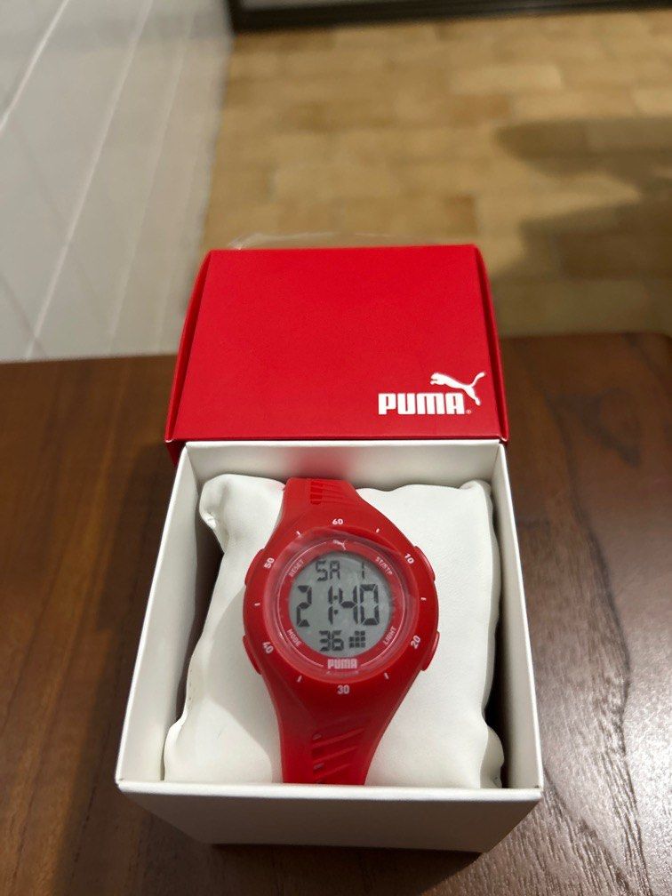 Puma red clearance watch