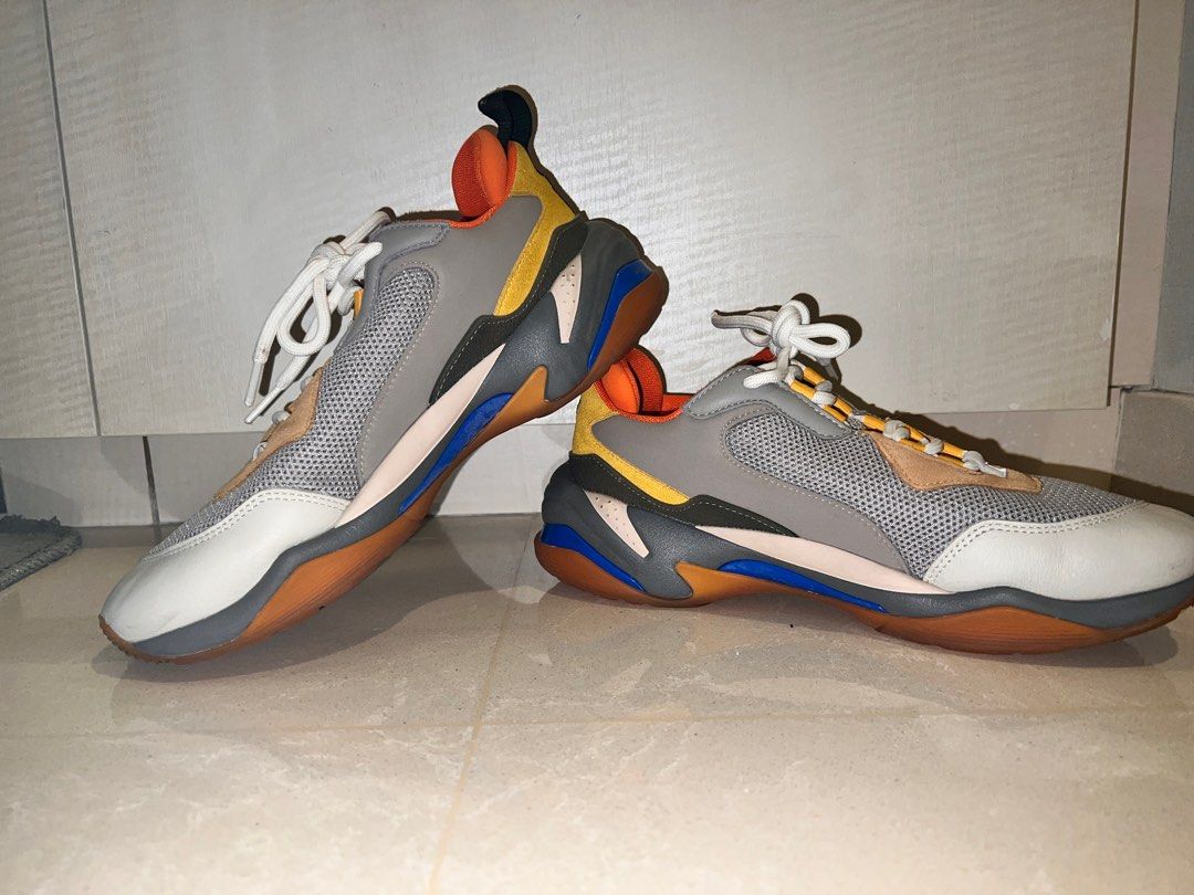 Puma thunder top grey yellow