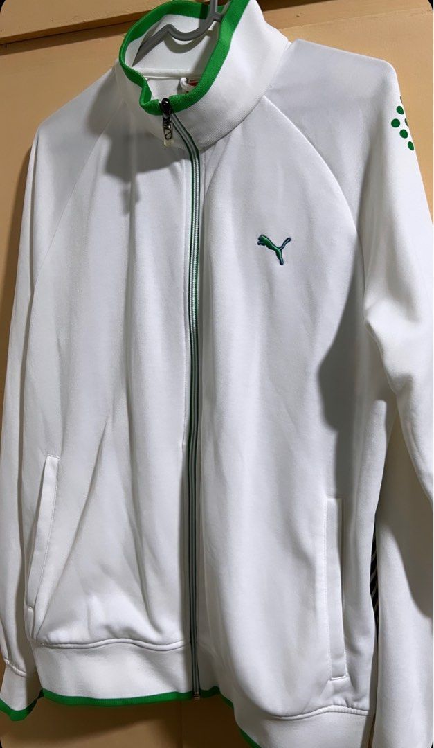 PUMA Track Jacket (PLS READ DESCRIPTION) (Category: Coats, Jackets and Outerwear) located in Pasay City. Submitted by giancarly (Listing ID 1240518090, Image 2). Description: ‼️Please know that items on my listing are OWNED/BOUGHT and NOT THRIFTED. Items has been washed and just needs ironing A friend bought this in Malaysia for $70 (around ₱3700) — impulse buying 🙋🏻‍♂️🙋🏻‍♂️ Unisex PUMA Track Jacket Used Once Excellent Condition RFS: Declutte