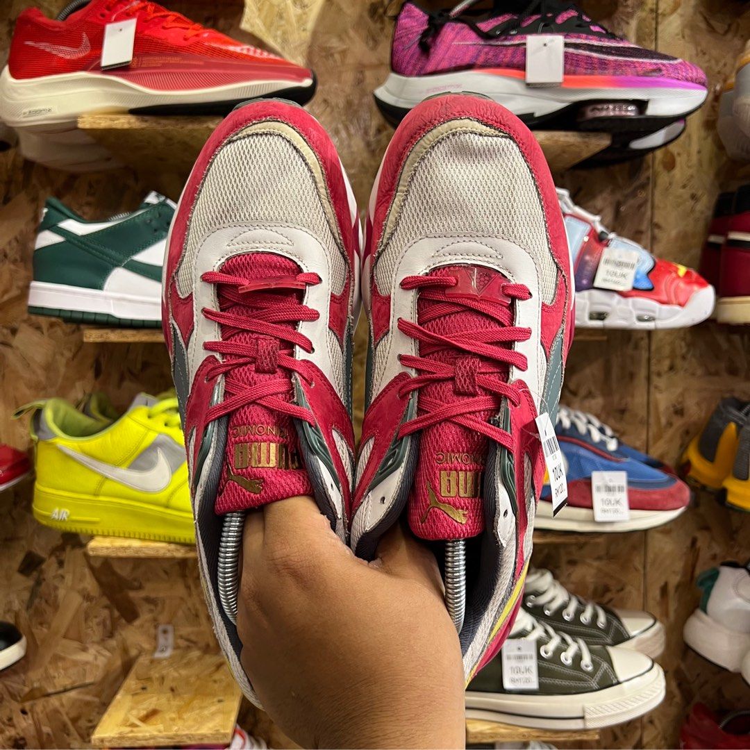 Puma trinomic mens red deals
