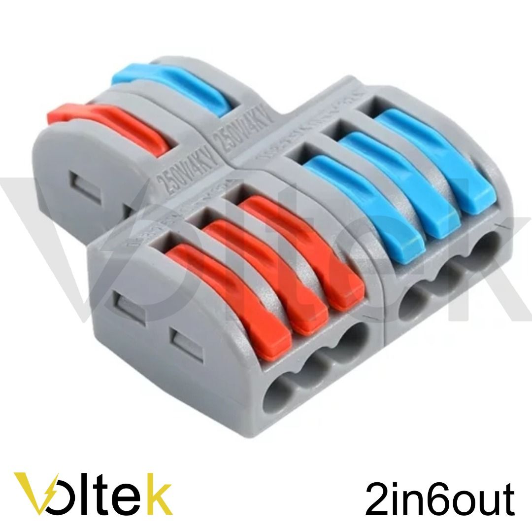 Quick wire connector 32A wire splitter universal wiring terminal block ...